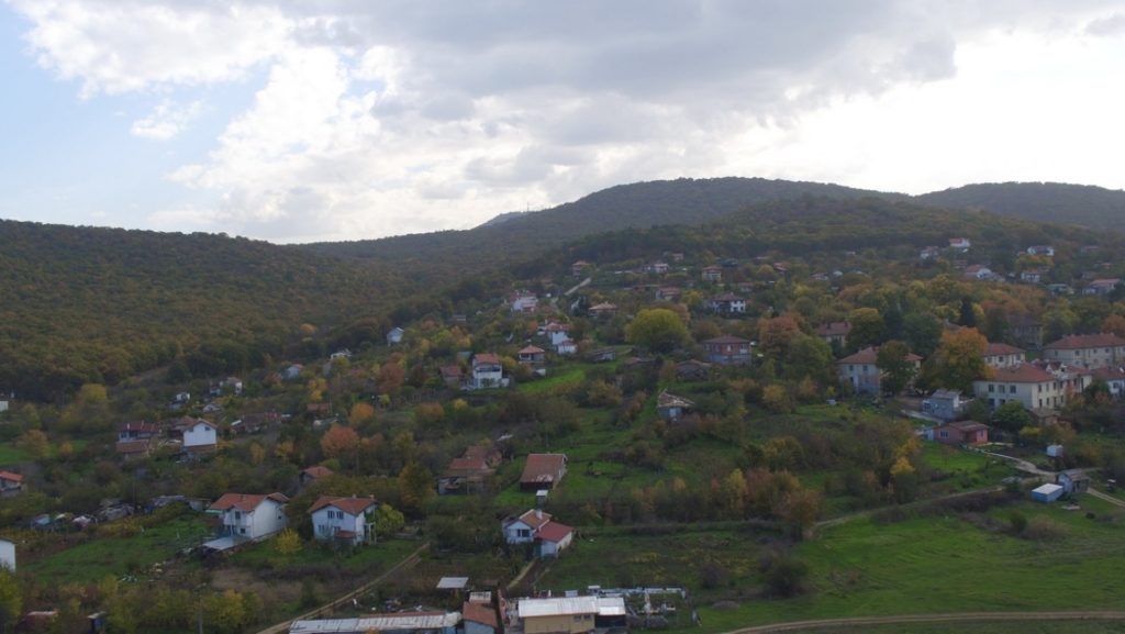 Село Атия заснето с дрон